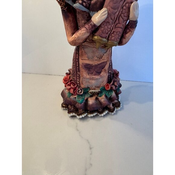 Amy Shimek Handcrafted Jewish Girl Figurine w/ Torah - Bat Mitzvah Gift Signed - Picture 8 of 11